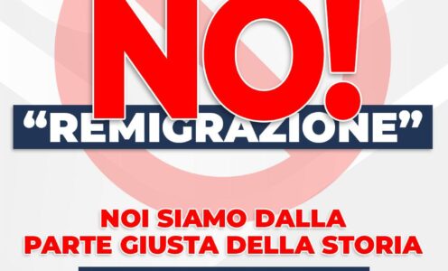 No alla remigrazione