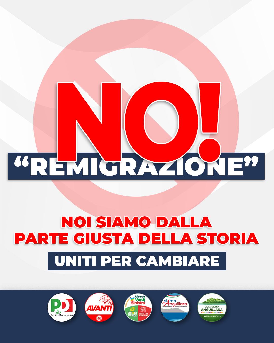 No alla remigrazione